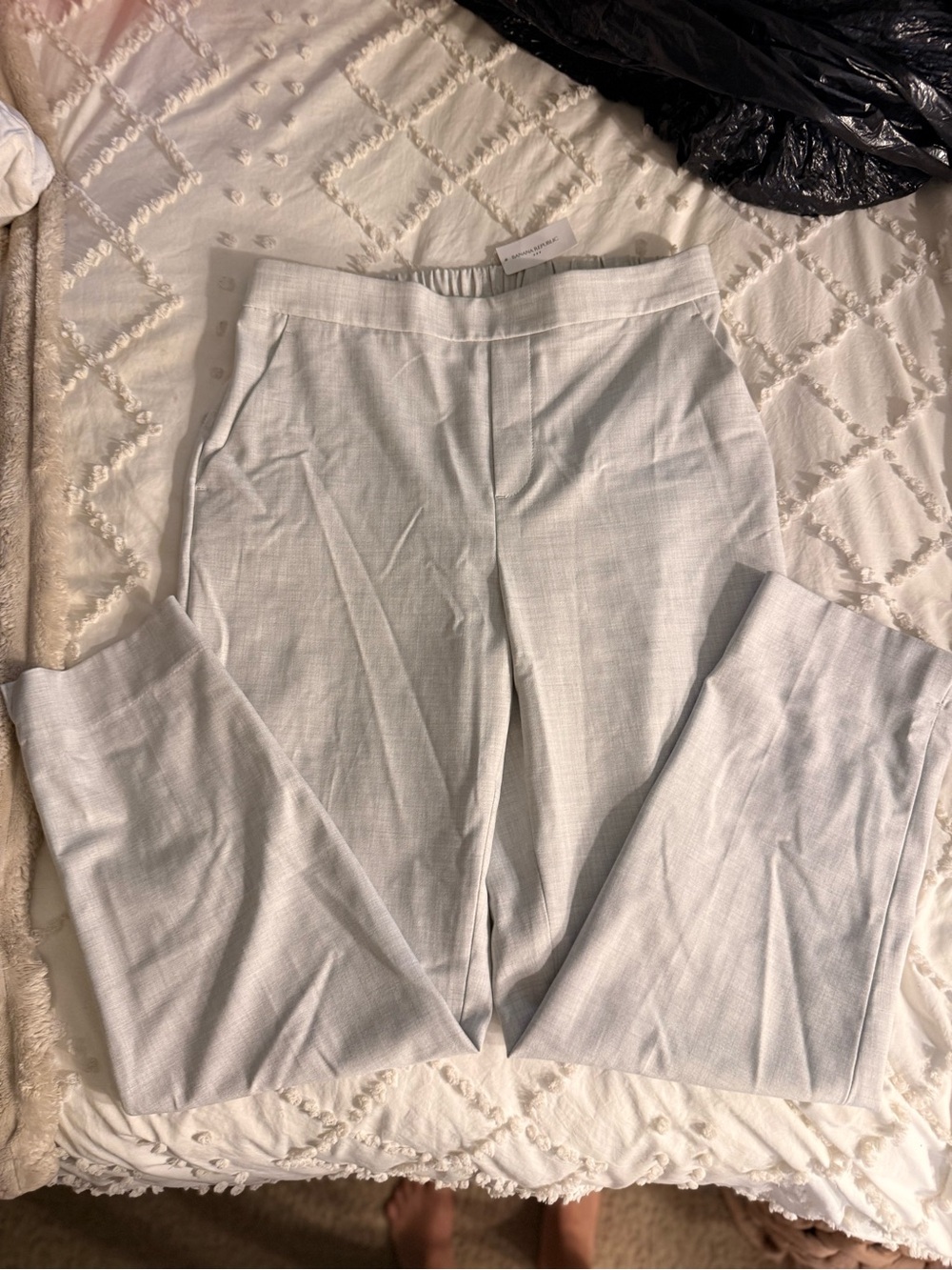 Banana Republic Light Gray Dress Trousers